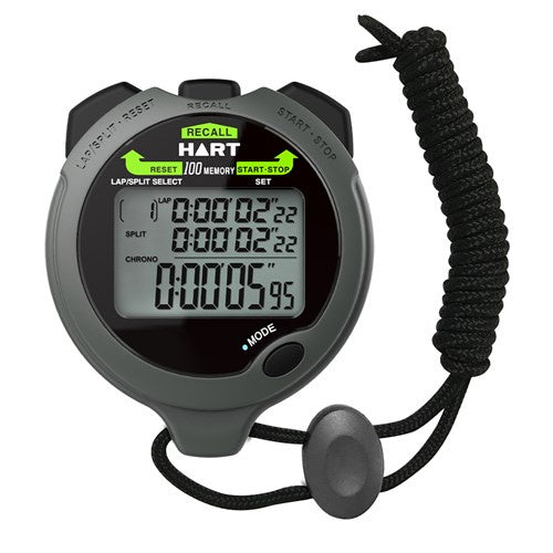 Hart 100 Lap Coach Stopwatch