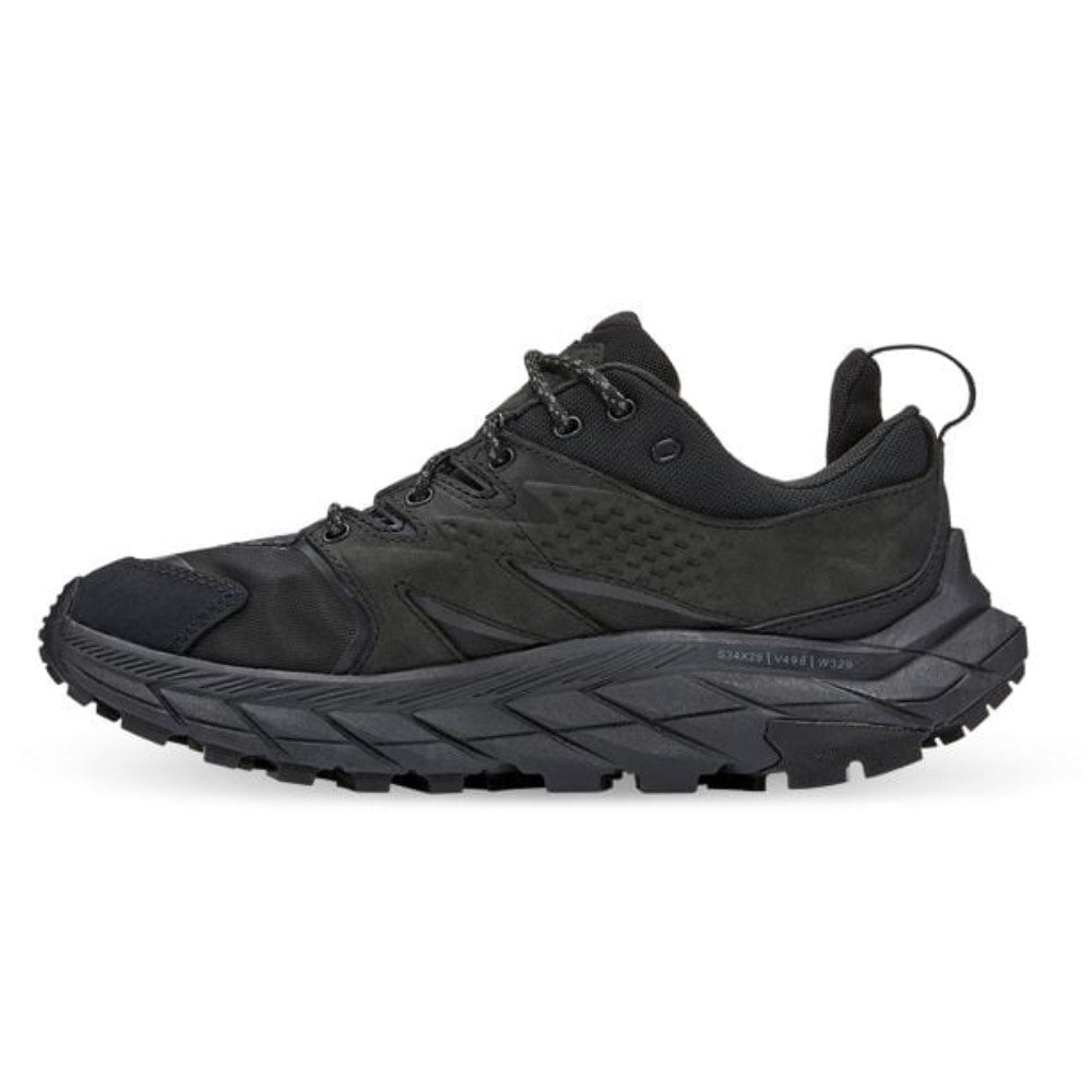 Black Womens Hoka Anacapa Low GTX