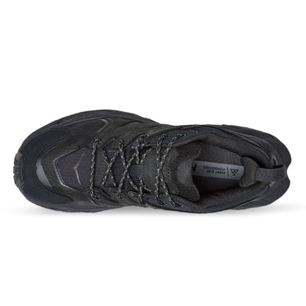 Black Womens Hoka Anacapa Low GTX