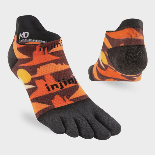 Injinji Artist Designed No-Show Toe Socks