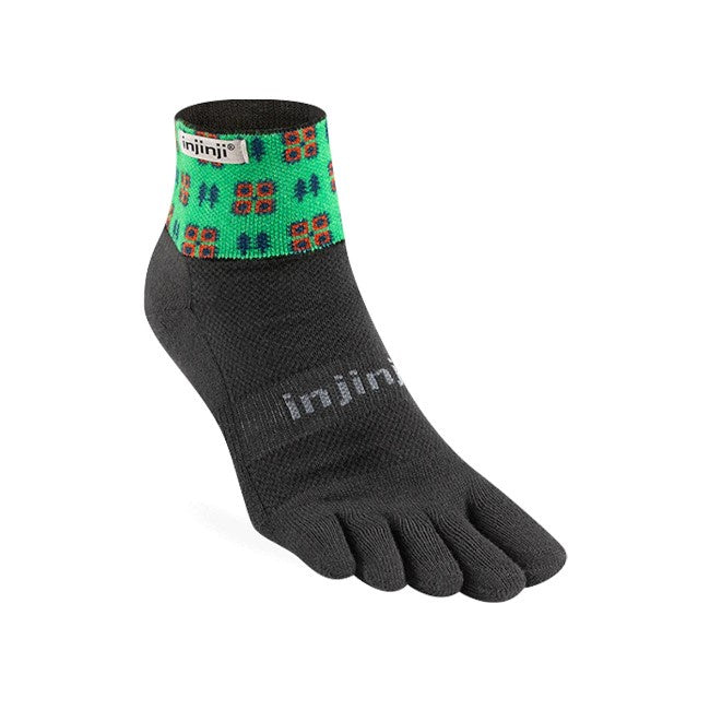 Injinji Artist Designed Mini Crew Toe Socks