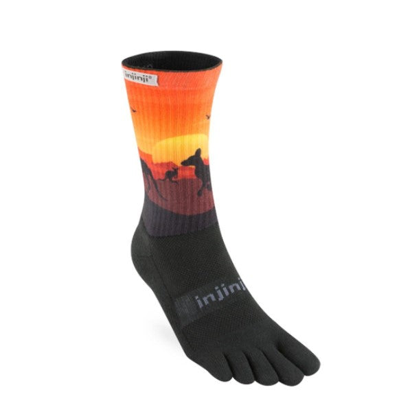 Injinji 2.0 Trail Midweight Crew Length Socks