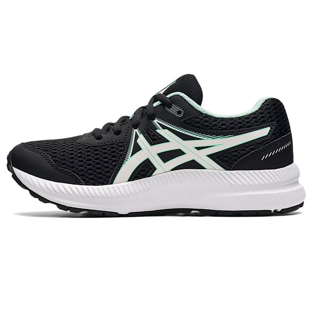 Black Fresh Ice Kids Asics Contend 7