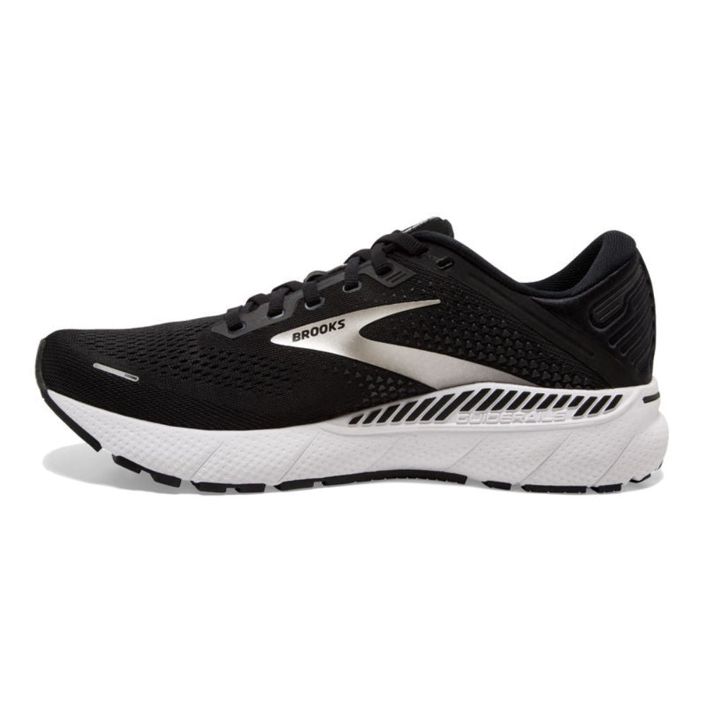 Black White Mens Brooks Adrenaline 22 GTS