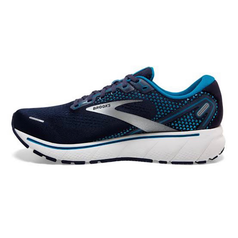 Navy Blue Mens Brooks Ghost 14