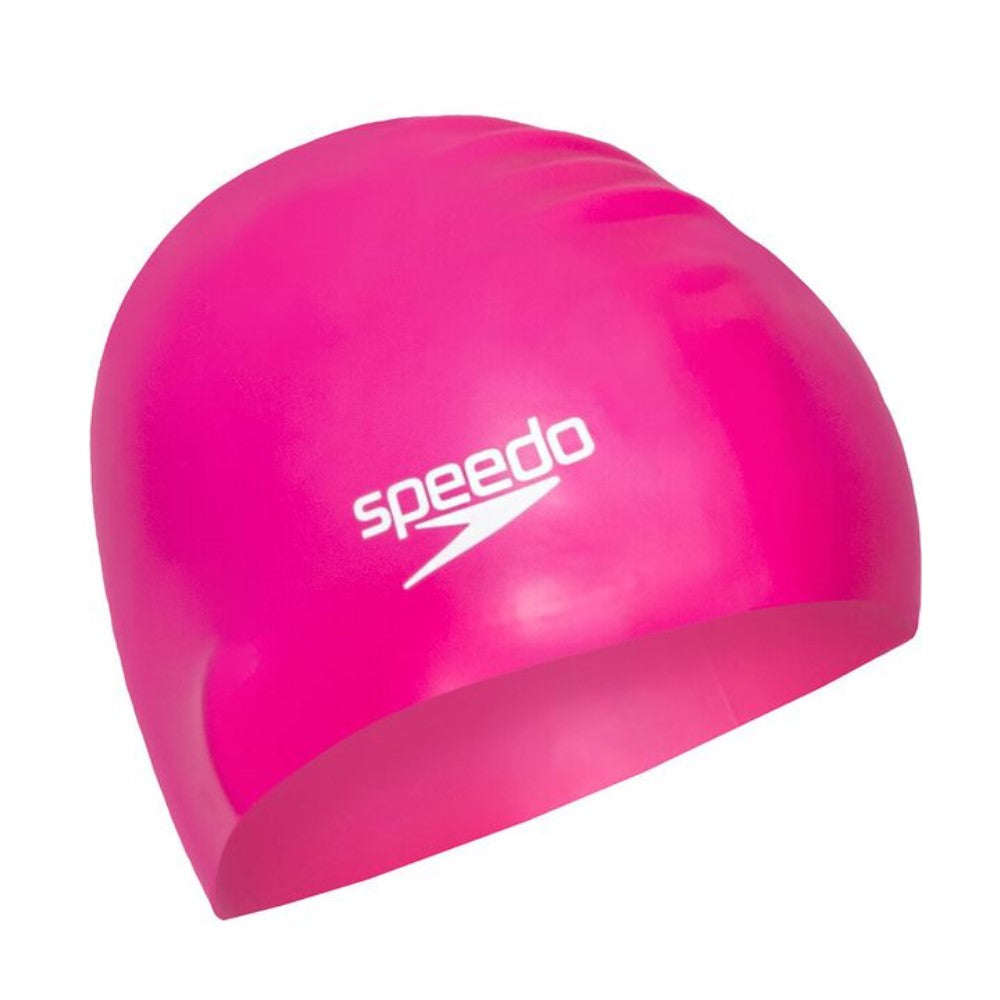 Speedo Long Hair Silicon Caps  Bright