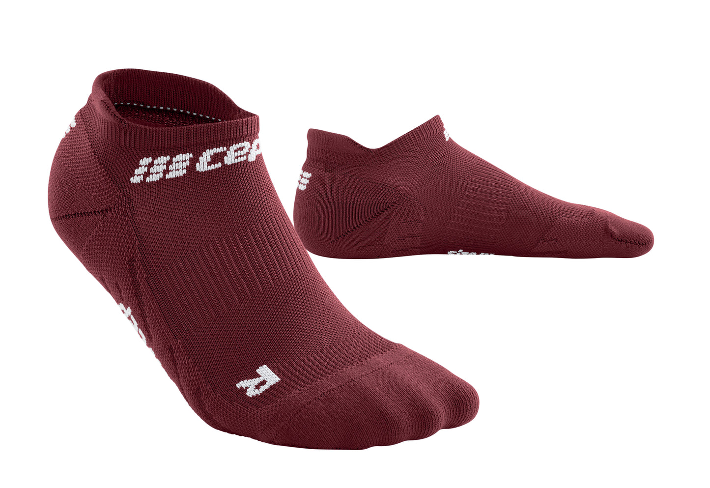 Mens CEP No Show Socks Compression The Run 4.0