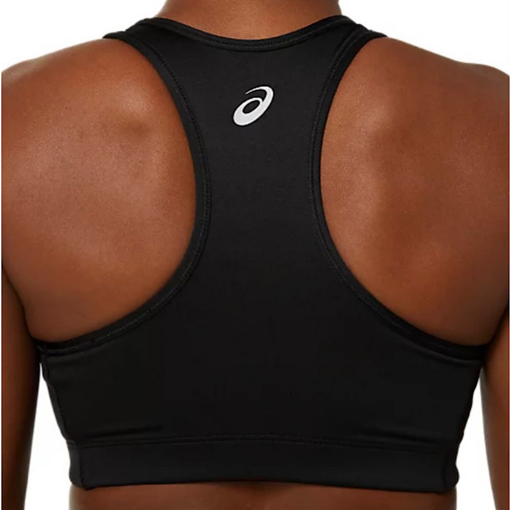 Black Womens Asics Padded Bra