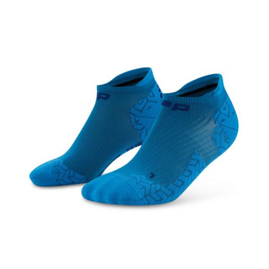 Mens CEP No Show Socks CORE RUN Light Cushion Compression