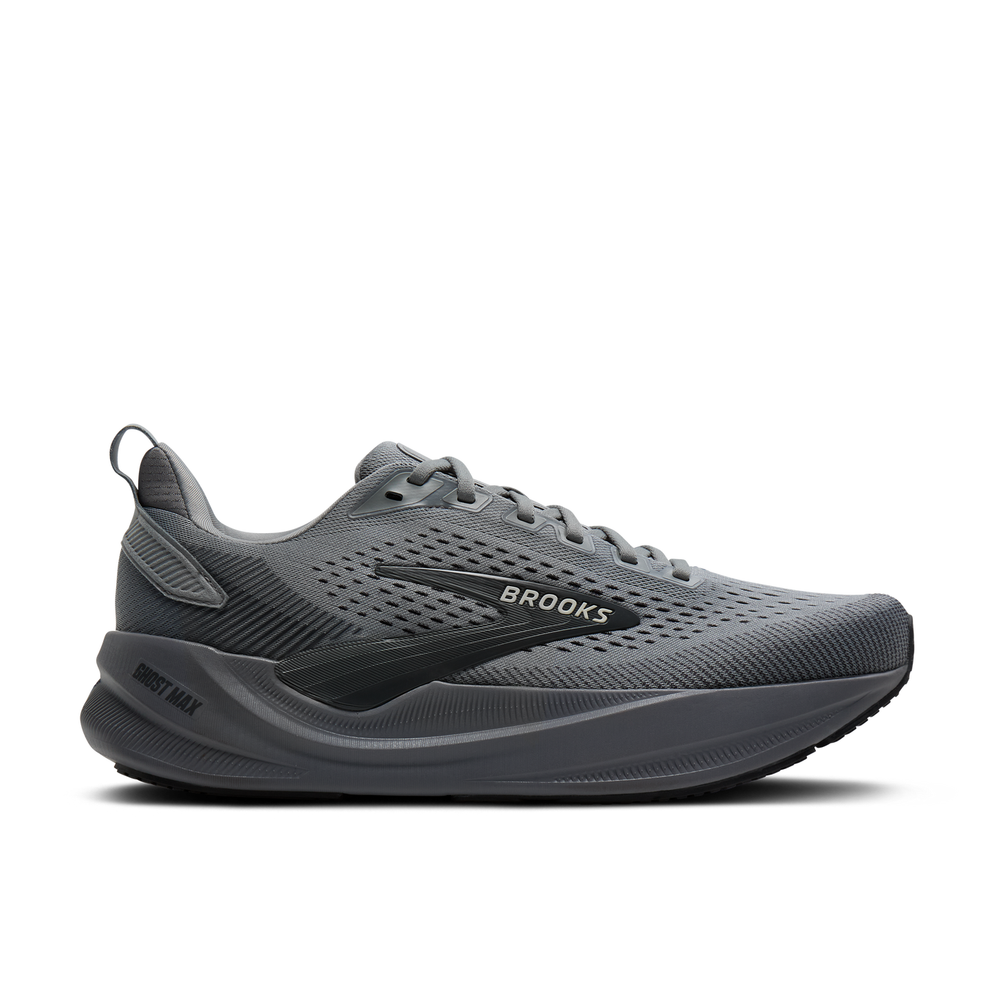 Mens Brooks Ghost Max 4 Wide (2E-Width)