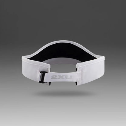 2XU Run Visor -White