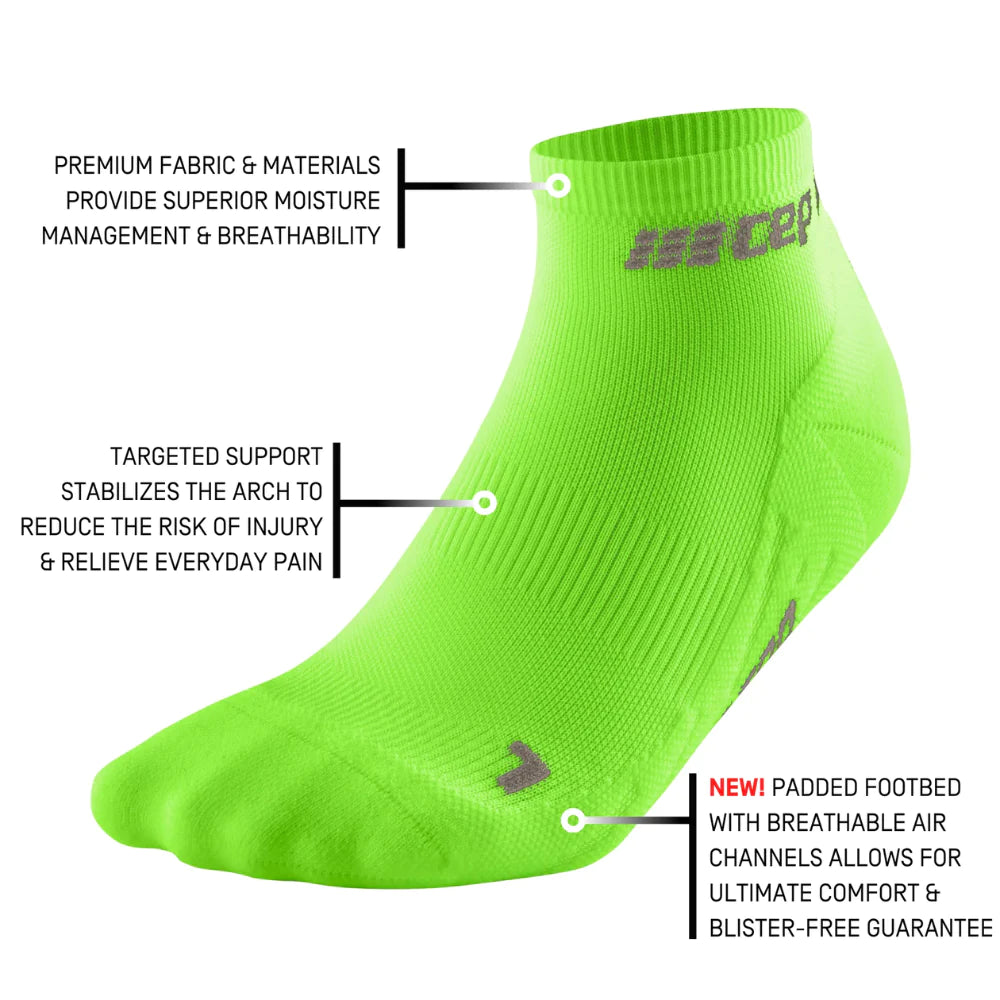 Mens CEP Low-Cut Socks Compression The Run 4.0