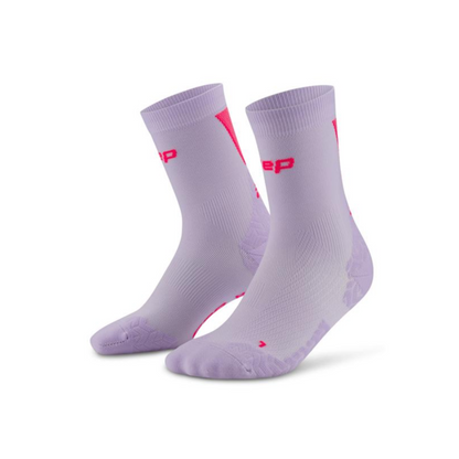 Womens CEP Mid Cut Socks CORE RUN Light Cushion Compression