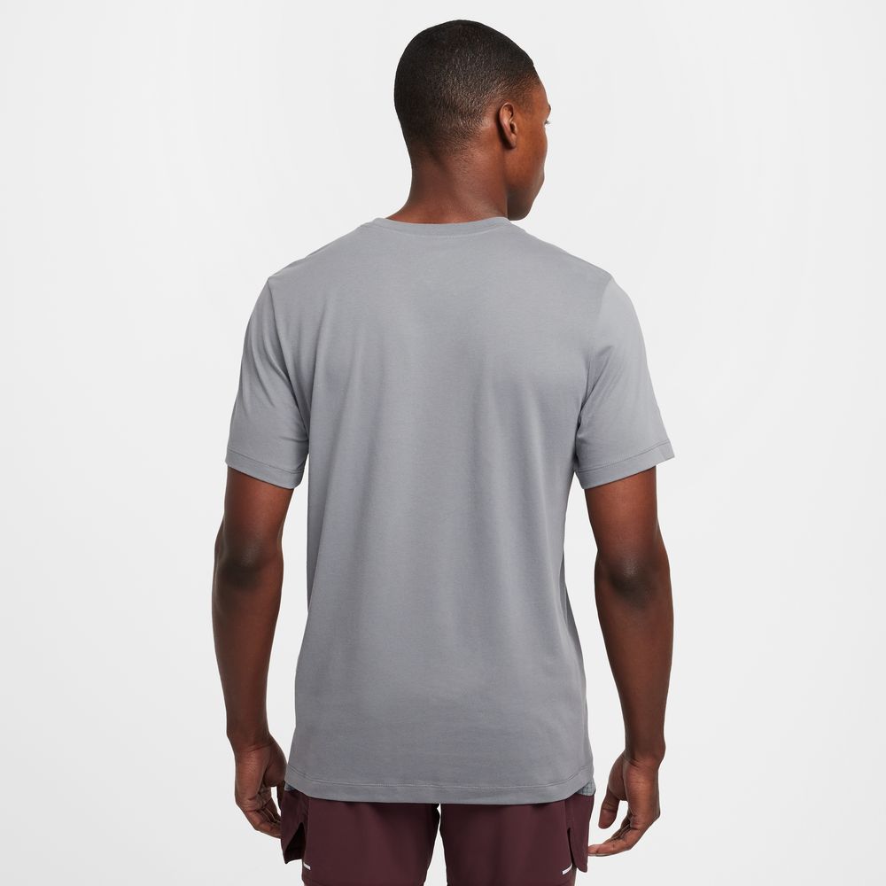 Mens Nike Dri Fit Trail Running T Shirt Logo