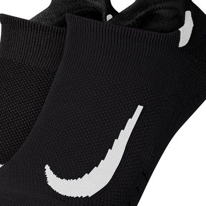 Nike Multiplier Running No Show Socks (2 Pairs)