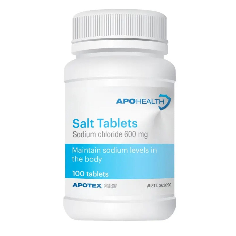 ApoHealth Salt Tablets 600mg 100