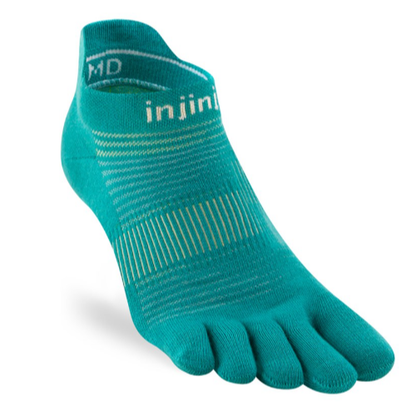 Injinji RUN No Show Toe Socks 2.0- Lightweight
