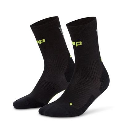 Womens CEP Mid Cut Socks CORE RUN Light Cushion Compression