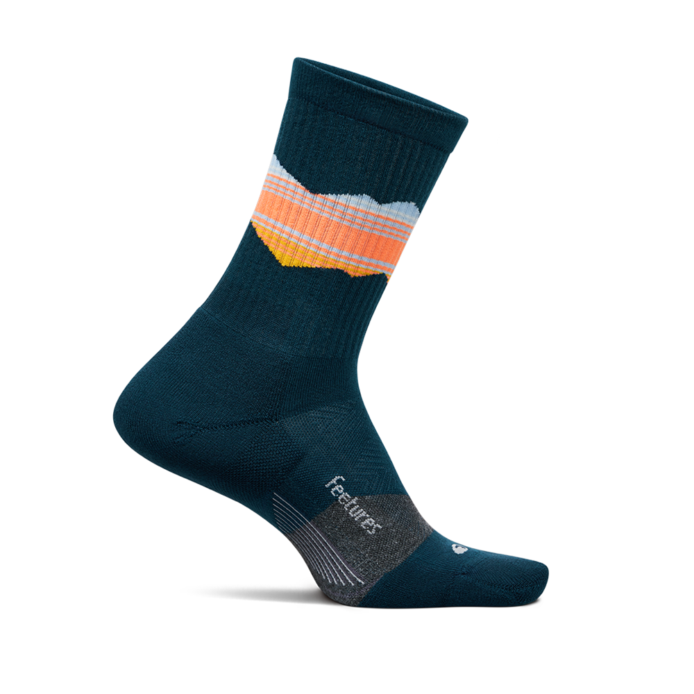 Feetures Trail Mini Crew Socks - Max Cushion