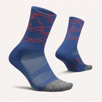 Feetures Elite Light Cushion Mini-Crew Socks