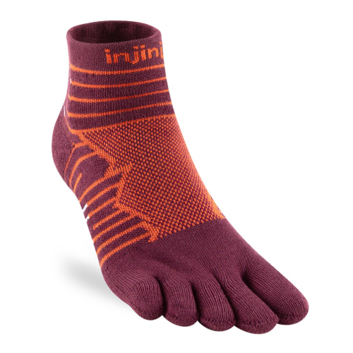 Injinji ULTRA RUN Mini Crew Toe Socks