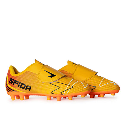 Kids Sfida Conquer Junior (Velcro) Football Boot