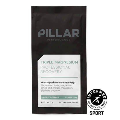 Pillar Performance Triple Magnesium Professional Recovery Powder Pouch