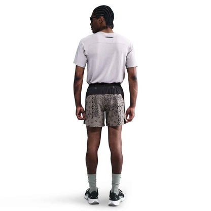 Mens Nike DF Trail  AOP 6inch Brief-Lined Shorts AOP