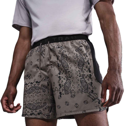 Mens Nike DF Trail  AOP 6inch Brief-Lined Shorts AOP