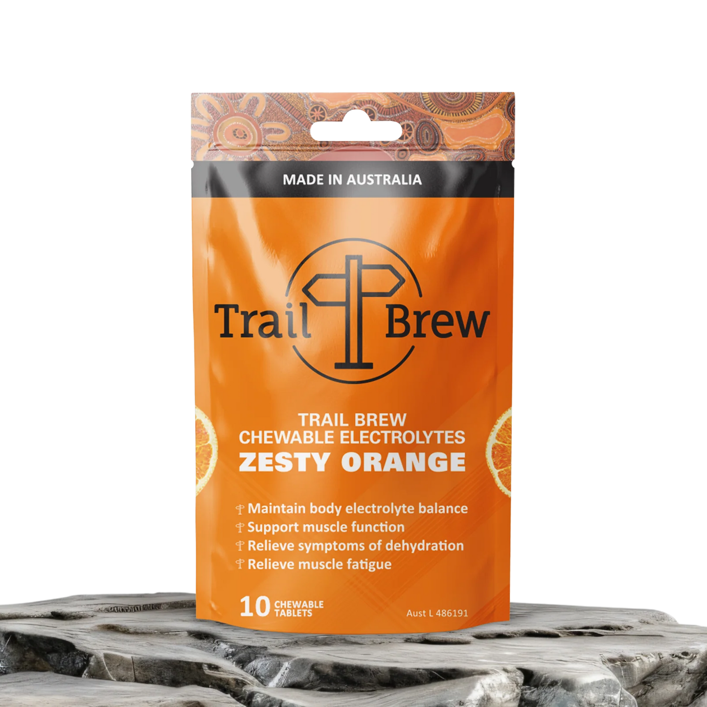 Trail Brew Chewable Electrolyte Tablets- 10 Tablet Pouch