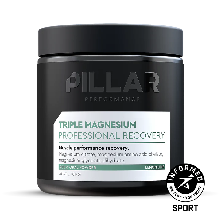 Pillar Performance Triple Magnesium Professional Recovery Powder Jar