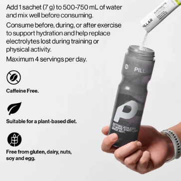 PILLAR Performance Electrolyte Hydration Sachet