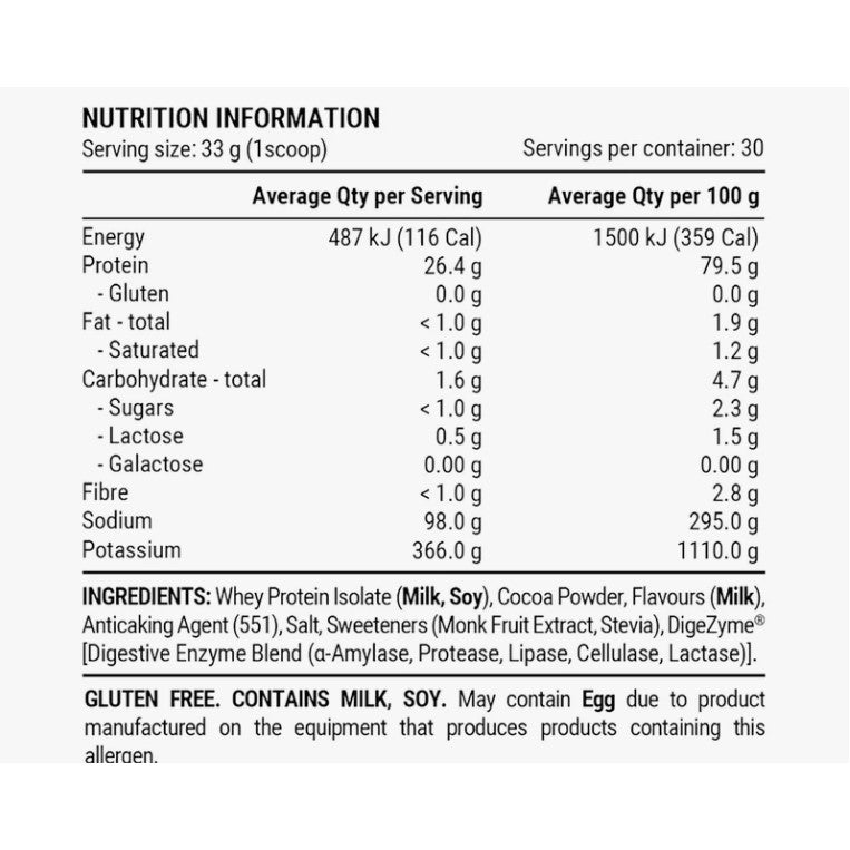 Pillar Performance Whey Protein Isolate- Professional Recovery