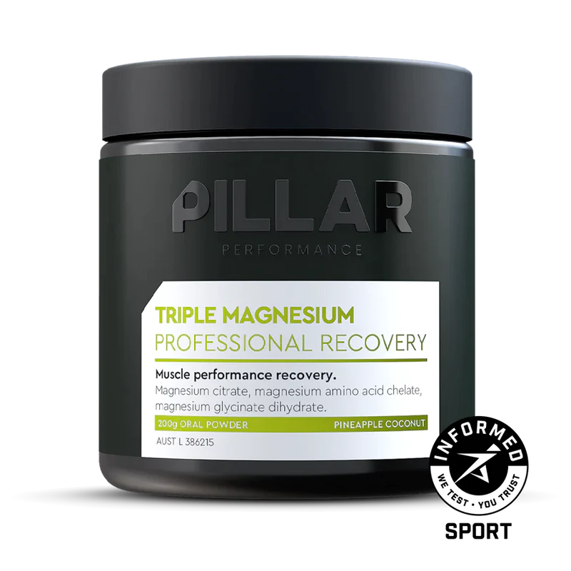 Pillar Performance Triple Magnesium Professional Recovery Powder Jar