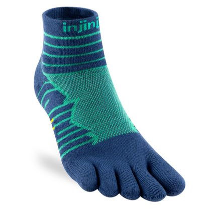 Injinji ULTRA RUN Mini Crew Toe Socks