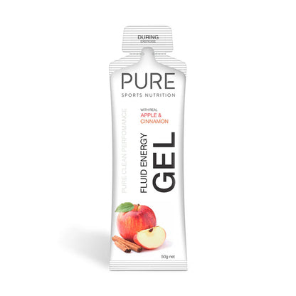 PURE Fluid Energy Gels 50g (Single + Bulk Buy)