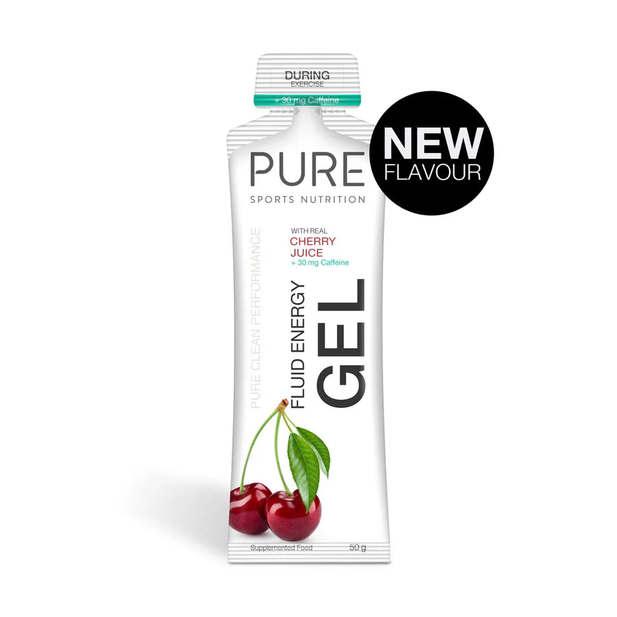 PURE Fluid Energy Gels 50g (Single + Bulk Buy)