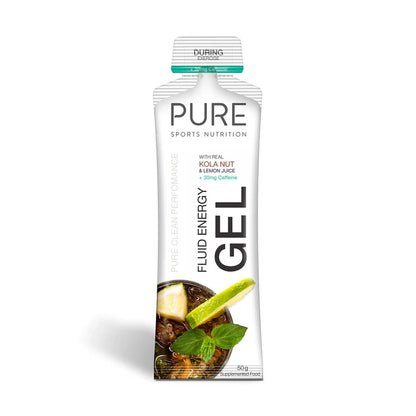 PURE Fluid Energy Gels 50g (Single + Bulk Buy)