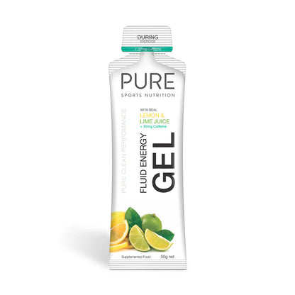 PURE Fluid Energy Gels 50g (Single + Bulk Buy)