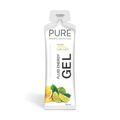 PURE Fluid Energy Gels 50g (Single + Bulk Buy)