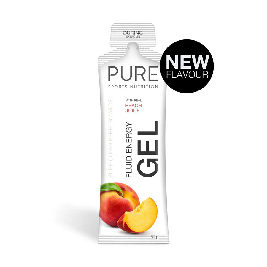 PURE Fluid Energy Gels 50g (Single + Bulk Buy)