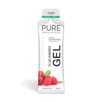 PURE Fluid Energy Gels 50g (Single + Bulk Buy)