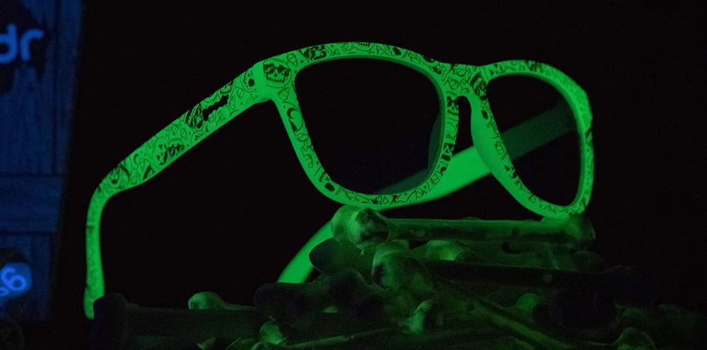 Goodr OG Running Sunglasses Radioactive Spectral (Glow In The Dark)