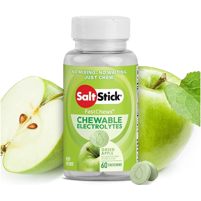 SaltStick Electrolyte FastChews Bottle - 60 Caps