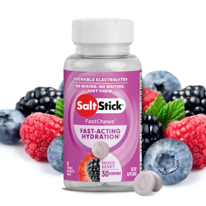 SaltStick Electrolyte FastChews Bottle - 60 Caps