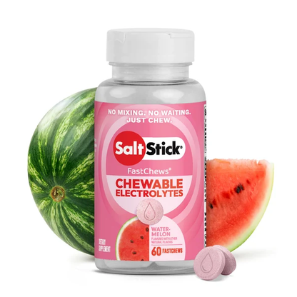 SaltStick Electrolyte FastChews Bottle - 60 Caps