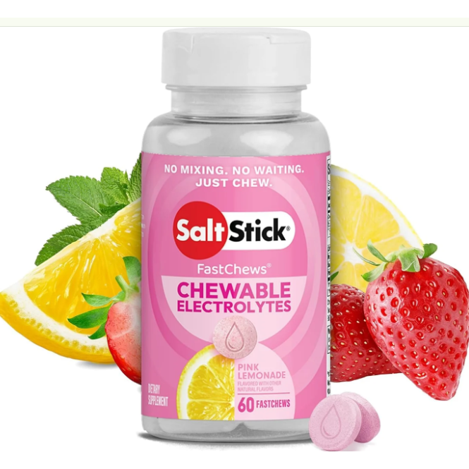 SaltStick Electrolyte FastChews Bottle - 60 Caps