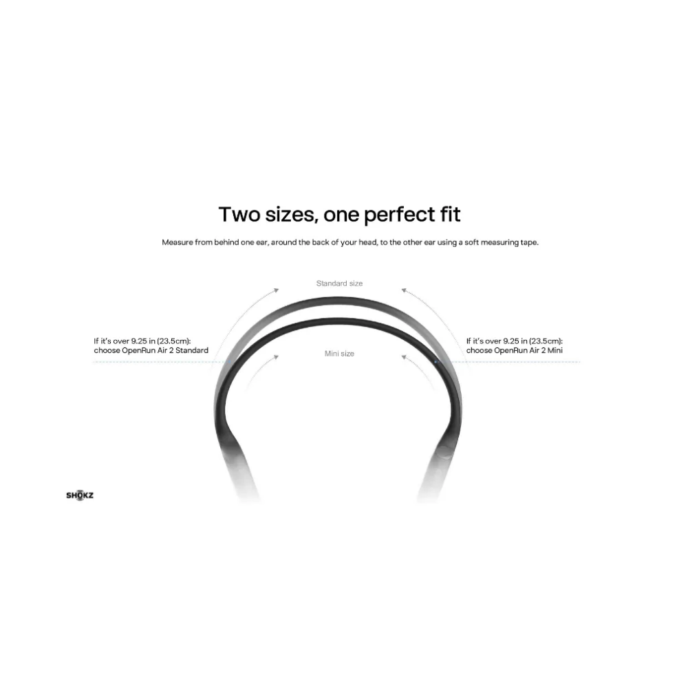SHOKZ OpenRun Air 2 Bone Conduction Headphones