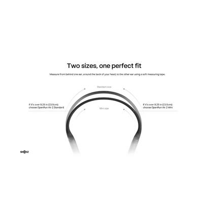 SHOKZ OpenRun Air 2 Bone Conduction Headphones
