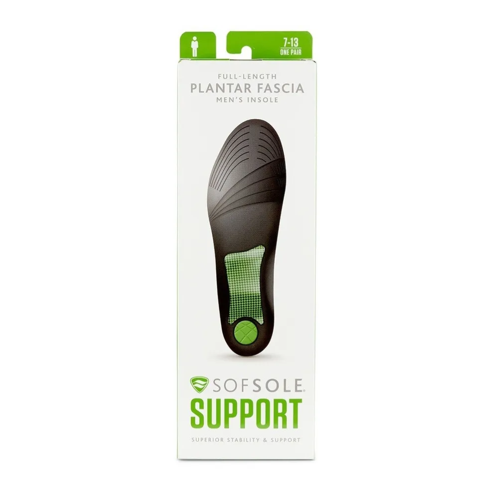Sof Sole Plantar Fascia Full Length Insole